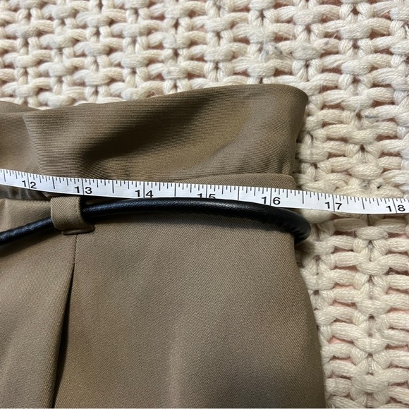 Ted Baker Tan Paperbag High Rise Pants 4 US L - Picture 7 of 8